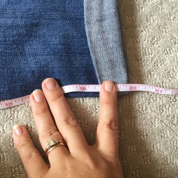 Maternity denim capris - Picture 6 of 6